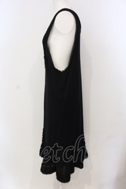 画像3: INGEBORG / ローンフリルモチーフニットワンピース  クロ O-25-04-29-057-LO-OP-IG-OS