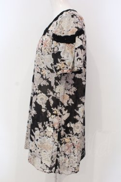 画像3: INGEBORG / フラワーペイズリーチュニック 9 クロ O-25-04-29-064-LO-OP-IG-OS