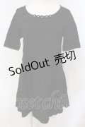 INGEBORG / レースピコフリルカットワピース 3 クロ O-25-04-29-065-LO-OP-IG-OS