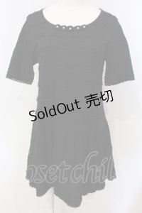 INGEBORG / レースピコフリルカットワピース 3 クロ O-25-04-29-065-LO-OP-IG-OS