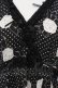 画像2: INGEBORG / カメリアリボンはしごレースワンピース 11 クロ O-25-04-29-070-LO-OP-IG-OS (2)