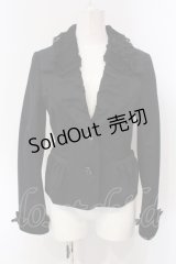INGEBORG / コサージュ付きレース配色ジャケット 9 クロ O-25-04-29-074-LO-JA-IG-OS