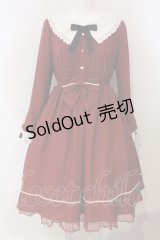 Angelic Pretty / Raffineワンピース  ワイン O-25-04-29-007-AP-OP-IG-OS