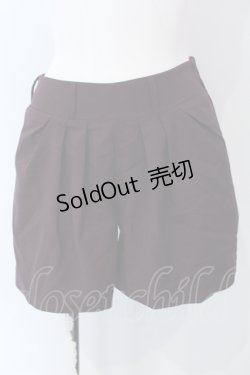 画像1: OZZ ANGELO / エンブロイダリーショートパンツ  パープル O-25-04-29-082-OO-PA-IG-OS