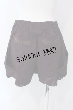 画像3: OZZ ANGELO / エンブロイダリーショートパンツ  パープル O-25-04-29-082-OO-PA-IG-OS