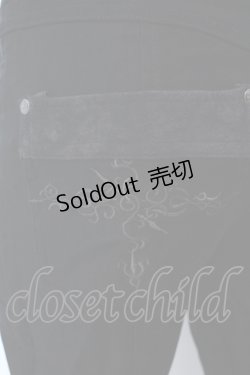画像4: Ozz Croce / ベルテッドレースアップパンツ  ブラック O-25-04-29-083-OO-PA-IG-OS