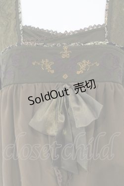 画像2: Ozz oneste / スクエアネックバタフライワンピース  グリーン O-25-04-29-089-OO-OP-IG-OS