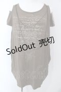 Rozen Kavalier / チェーン付きレイイヤードトップス【チェーン破損】  カーキグリーン O-25-04-29-092-OO-TO-IG-OS