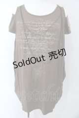 Rozen Kavalier / チェーン付きレイイヤードトップス【チェーン破損】  カーキグリーン O-25-04-29-092-OO-TO-IG-OS