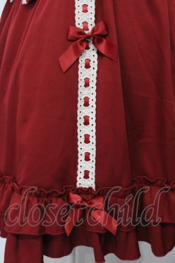 画像3: Amavel / Dreamy Ribbon Wrappingフリルスカート F アカ O-25-04-29-008-CA-SK-OW-OS