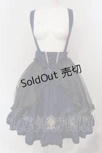 Amavel / Fortune Horoscopeレイヤードトレーンスカート F ネイビー O-25-04-29-009-CA-SK-OW-OS