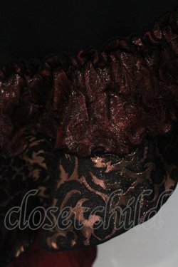 画像2: Qutie Frash / 三段アシメスカート  レッド×ブラック O-25-04-29-015-QU-SK-OW-OS