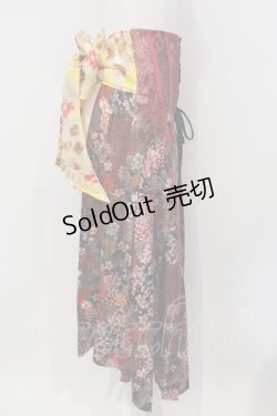 画像3: Qutie Frash / リボン袴コルセット  レッド O-25-04-29-017-QU-SK-OW-OS