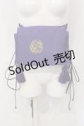 Qutie Frash / 太鼓帯コルセット  パープル O-25-04-29-018-QU-TO-OW-OS