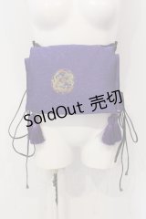 Qutie Frash / 太鼓帯コルセット  パープル O-25-04-29-018-QU-TO-OW-OS