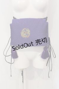 Qutie Frash / 太鼓帯コルセット  パープル O-25-04-29-018-QU-TO-OW-OS