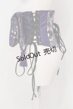 画像3: Qutie Frash / 太鼓帯コルセット  パープル O-25-04-29-018-QU-TO-OW-OS