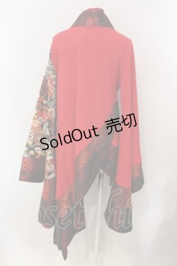 画像4: Qutie Frash / 着物カーデ  レッド O-25-04-29-019-QU-TO-OW-OS