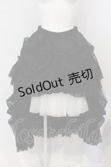 イチオク / レースレイヤードフィッシュテールスカート  ブラック O-25-04-29-023-LO-SK-IG-OS