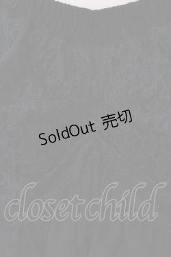画像2: イチオク / レースレイヤードフィッシュテールスカート  ブラック O-25-04-29-023-LO-SK-IG-OS