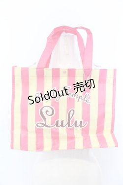 画像1: Shirley Temple / チャーム付きビニールトート  ピンク×イエロー O-25-04-30-005-ET-BG-OW-ZT-K020