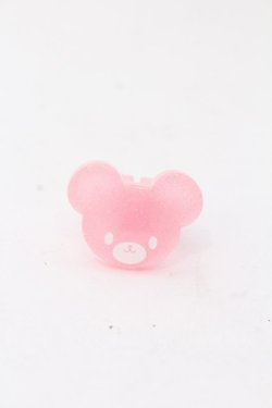 画像1: Angelic Pretty / Happy Bearリング  ピンク O-25-04-30-042-AP-AC-IG-OS