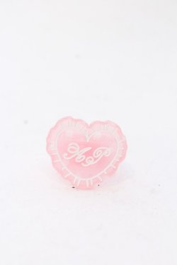 画像1: Angelic Pretty / ドットLovely Heartクッションリング  ピンク O-25-04-30-043-AP-AC-IG-OS