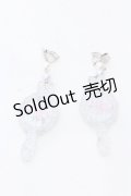 【SALE】Angelic Pretty / Bunny Mirrorイヤリング  クリア O-25-04-30-044-AP-AC-IG-ZT208-F002