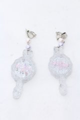 Angelic Pretty / Bunny Mirrorイヤリング  クリア O-25-04-30-044-AP-AC-IG-OS