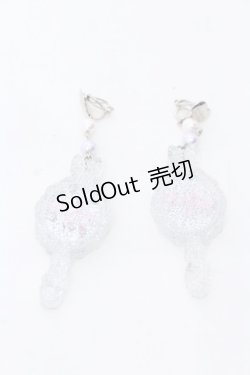 画像1: 【SALE】Angelic Pretty / Bunny Mirrorイヤリング  クリア O-25-04-30-044-AP-AC-IG-ZT208-F002