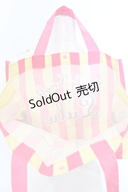 画像2: Shirley Temple / チャーム付きビニールトート  ピンク×イエロー O-25-04-30-005-ET-BG-OW-ZT-K020