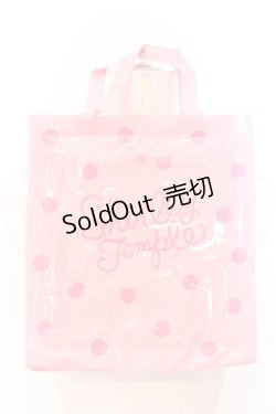 画像2: Shirley Temple / ぬりえが飾れる水玉ビニールバッグ  ピンク O-25-04-30-006-ET-ZA-OW-OS