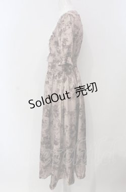 画像2: m petit by misako / AM*トワルドジュイワンピース S ピンク×シロ O-25-04-30-1032-LO-OP-IG-ZS