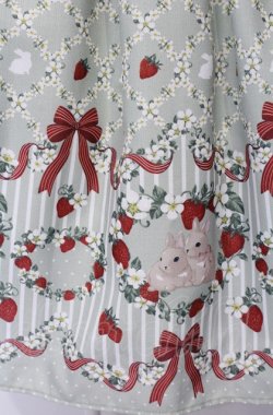 画像3: axes femme kawaii / ベリーフィールズワンピース  ミント O-25-04-30-1033-AX-OP-IG-OS