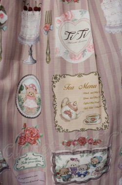 画像3: axes femme kawaii / ティティ×ベアファミリーワンピース M ピンク O-25-04-30-1034-AX-OP-IG-OS