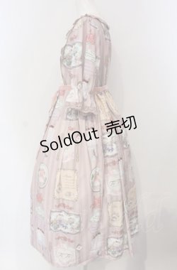 画像4: axes femme kawaii / ティティ×ベアファミリーワンピース M ピンク O-25-04-30-1034-AX-OP-IG-OS