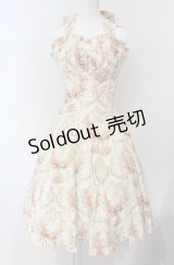 EXCENTRIQUE / フラワープリント・コルセットワンピース SM ピンク O-25-04-30-1035-EL-OP-OW-OS