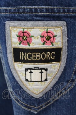 画像4: INGEBORG / バックワッペンデニムパンツ 9 インディゴ O-25-04-30-1004-LO-PA-IG-OS