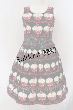 画像1: Shirley Temple / カップケーキジャンパースカート 150ｃｍ クロ O-25-04-30-1038-ET-OP-OW-OS