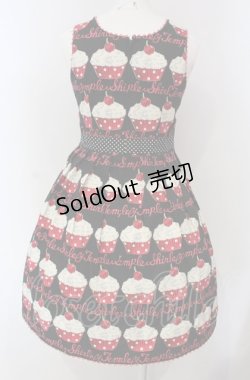 画像4: Shirley Temple / カップケーキジャンパースカート 150ｃｍ クロ O-25-04-30-1038-ET-OP-OW-OS