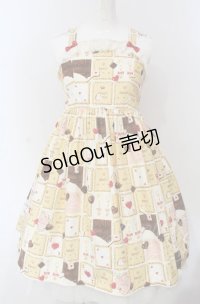 Shirley Temple / チョコビスケットジャンパースカート 160ｃｍ アイボリー系 O-25-04-30-1039-ET-OP-OW-OS