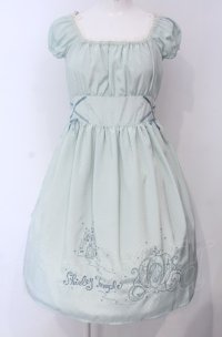 Shirley Temple / シンデレラ刺繍ワンピース 160ｃｍ ミントグリーン O-25-04-30-1041-ET-OP-OW-OS