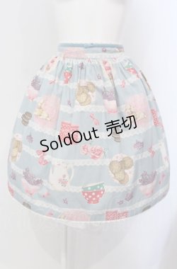 画像1: Shirley Temple / パリジェンヌの雑貨スカート 160ｃｍ ブルー O-25-04-30-1042-ET-SK-OW-OS