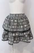 Shirley Temple / トランプジャガードスカート 160ｃｍ グレー O-25-04-30-1044-ET-SK-OW-OS