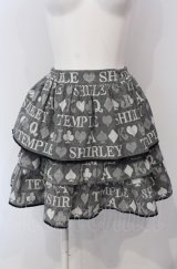 Shirley Temple / トランプジャガードスカート 160ｃｍ グレー O-25-04-30-1044-ET-SK-OW-OS