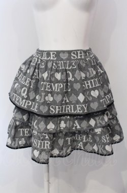 画像1: Shirley Temple / トランプジャガードスカート 160ｃｍ グレー O-25-04-30-1044-ET-SK-OW-OS