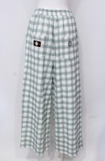 画像3: 【SALE】PINK HOUSE / little sunny bite hand drawing checker pants  ミント×シロ O-25-04-30-1005-LO-PA-IG-ZT363 (3)