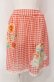 画像1: Jane Marple / ケーキコラージュスカート M アカ O-25-04-30-1046-JM-SK-OW-OS (1)