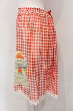 画像4: Jane Marple / ケーキコラージュスカート M アカ O-25-04-30-1046-JM-SK-OW-OS