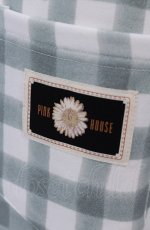 画像4: 【SALE】PINK HOUSE / little sunny bite hand drawing checker pants  ミント×シロ O-25-04-30-1005-LO-PA-IG-ZT363 (4)